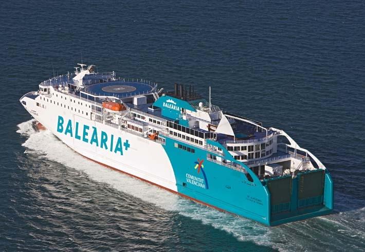 Barco Malaga Melilla Balearia
