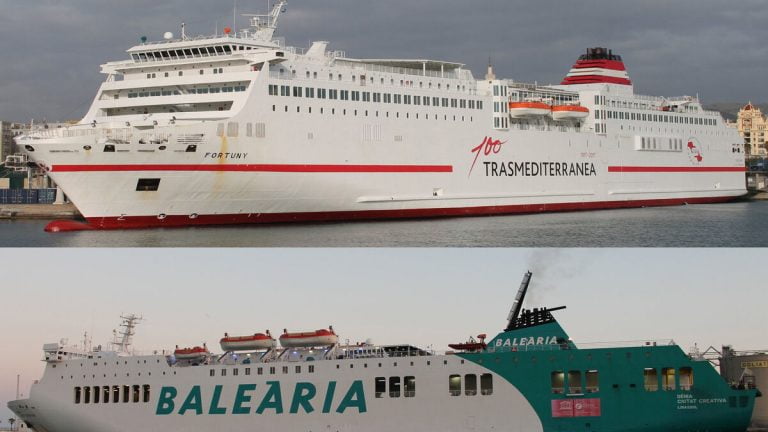 Barco Malaga Melilla Trasmediterranea