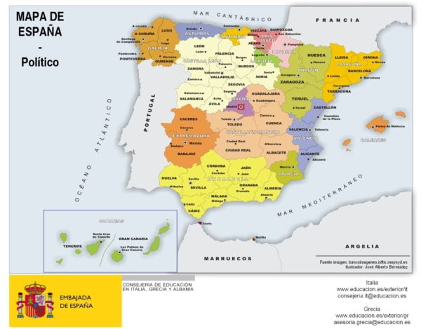 Melilla Mapa EspañA